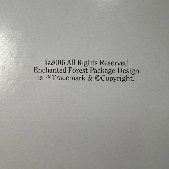 Vtg‎ Enchanted Forest  Glass Glitter Teardrop Holly Christmas Ornaments 4ct NIB - Picture 5 of 5